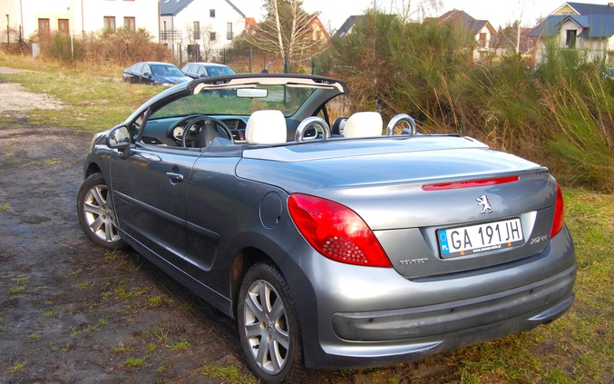 Peugeot 207 CC cena 15000 przebieg: 156300, rok produkcji 2007 z Reda małe 301